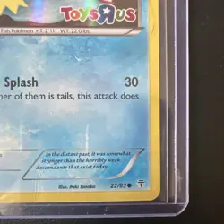 Pokemon Magikarp Toys R Us Promo Miscellaneous 022/083 Basic 30 HP Holo 2016 - Image 4