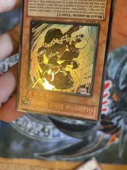 EU Yu-Gi-Oh! Gladiator Beast Darius - LCGX-EN244 - Secret Rare - 1st Ed - VLP - Image 3