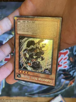 EU Yu-Gi-Oh! Gladiator Beast Darius - LCGX-EN244 - Secret Rare - 1st Ed - VLP - Image 5