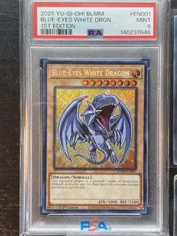 Blue-Eyes White Dragon x8 Mint to Played, all Holos - Image 2
