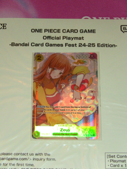 Bandai ONE PIECE CARD GAME Official Playmat Card Games Fest 24-25 Edition NEW - Image 2