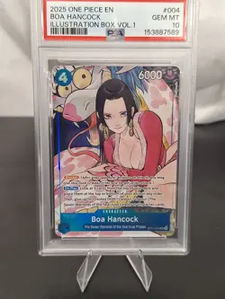PSA 10 BOA HANCOCK (ST17-004) ILLUSTRATION BOX VOL. 1 PROMO One Piece Card - Image 2