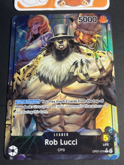 Rob Lucci (079) (Parallel) OP07-079 - 500 Years in the Future (OP07) - Image 1