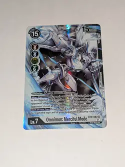 Digimon Card Game Omnimon: Merciful Mode BT9-083 Super Rare NM - Image 1