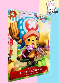One Piece Card Game Tony Tony.Chopper ST21-008 C Englisch Karte TCG Anime Manga - Image 2