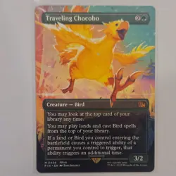 Traveling Chocobo (Borderless) MTG Final Fantasy #0406 (nonfoil) Mint/NM - Image 2