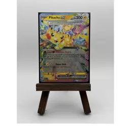 Pokemon Pikachu ex 057/191 Sv08 Surging Sparks Double Rare Full Art Holo NM - Image 1