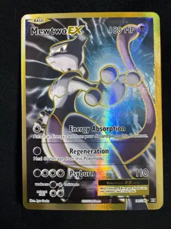 Near Mint 2016 Pokemon XY - Evolutions Mewtwo EX 103/108 Full Art Ultra Rare - Image 1