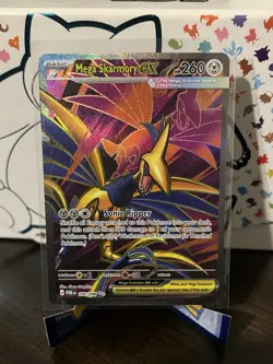 English Pokemon Perfect Order Mega Skarmory Ex Full Art (106/088). - Image 1