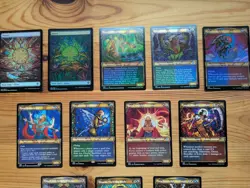 MTG Lot of 12 Stained Glass Showcase Cards from Dominaria United (DMU) - Image 3