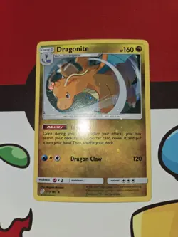 Dragonite - 119/181 - Holo Rare - Sun & Moon: Team Up - Pokemon NM - Image 1