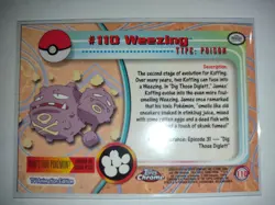Topps Chrome Pokemon Koffing #109 NM/M (A) - Image 2