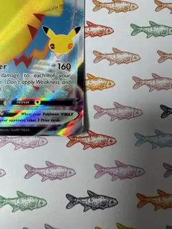 ✨Pokemon - Surfing Pikachu VMAX 009/025 (Celebrations) Holo - Image 4