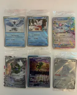 Pokemon TCG Holo Promo Lot - Articuno, Delibird, Glaceon ex etc. - Image 1