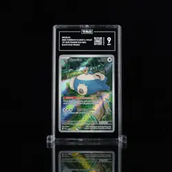Pokemon Snorlax 151 ETB Illustration Rare Promo SVP en 051 Tag 9 Mint - Image 1