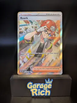 Roark 242/182 Ultra Rare - SV04: Paradox Rift Pokemon TCG NM+ - Image 1