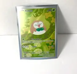Pokemon TCG Perfect Order Illustration Rare IR Rowlet 090/088 - Image 1