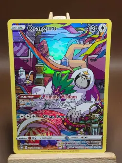 HP Pokemon Oranguru TG12/TG30 Swsh09: Brilliant Stars Trainer Gallery Holo - Image 1