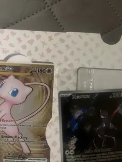 🔥Pokemon 151 UPC Mewtwo Mew ex Metal Mew PROMO Set FACTORY SEALED🔥 - Image 3