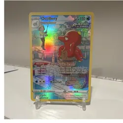 Pokemon TCG Octillery TG03/TG30 Swsh09: Brilliant Stars Ultra Rare Full Art Holo - Image 1