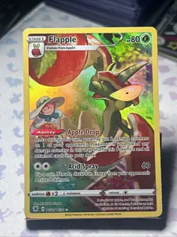 Flapple TG02/TG30 Illustration Rare Pokemon Astral Radiance Trainer Gallery LP - Image 1