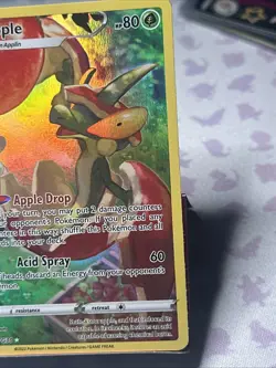 Flapple TG02/TG30 Illustration Rare Pokemon Astral Radiance Trainer Gallery LP - Image 2