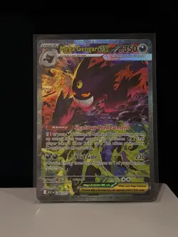 Mega Gengar ex 284/217 SIR Ascended Heroes POKEMON TCG ASC EN - Pack Fresh! - Image 3