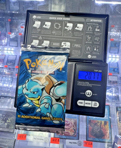 Pokemon TCG - Base Set Booster Pack - Blastoise Sealed WOTC (20.71G) - Image 1