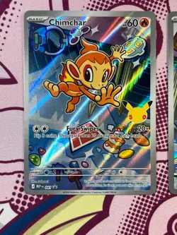 Pokemon TCG - Chimchar MEP 041 & Piplup MEP 042 - First Partner Collection - NM - Image 2