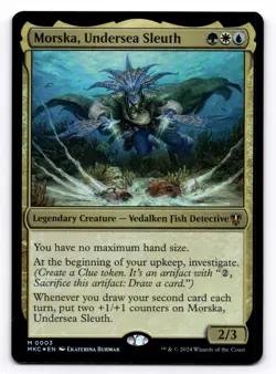 Morska, Undersea Sleuth NM Commander: Murders at Karlov Manor 0003 MTG Foil - Image 1