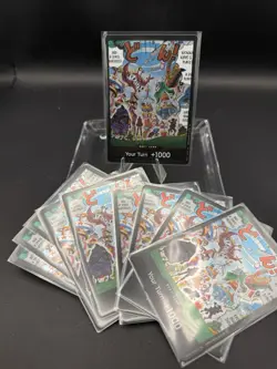 The Azure Sea's Seven Egghead Foil Don!! PLAYSET (10) One Piece English OP14 NM - Image 1