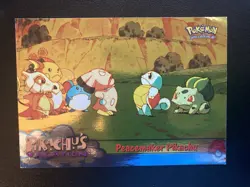 Peacemaker Pikachu #46 Pikachu's Vacation 1998 Topps Holo Foil Pokemon Card MP - Image 1