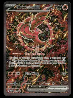 Pokemon Cards Oricorio ex 024 Mega Evolution Promo NM *6 - Image 1