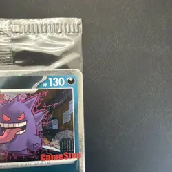 Sealed Pokemon Gengar Promo Card GameStop Exclusive 050/088 - Image 3