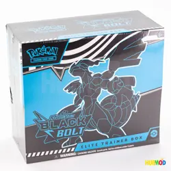 Pokemon TCG Card Scarlet & Violet Black Bolt Elite Trainer Box (ETB) NEW - Tear - Image 1