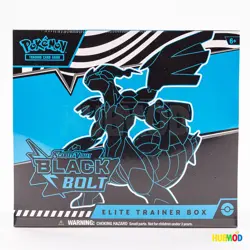 Pokemon TCG Card Scarlet & Violet Black Bolt Elite Trainer Box (ETB) NEW - Tear - Image 2