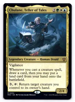 Chulane, Teller of Tales NM Commander: Murders at Karlov Manor 0202 MTG Regular - Image 1