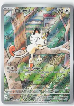 Meowth ME02: Phantasmal Flames 106/094 Pokemon Card Holo - Image 1