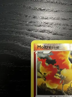 Moltres 10/100 Rare Reverse Holo Majestic Dawn Diamond & Pearl Pokemon Card - Image 5