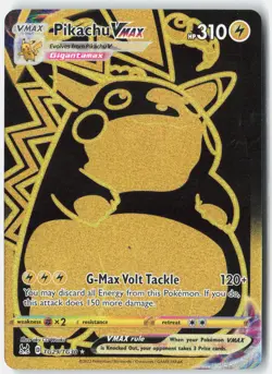 Pikachu VMAX SWSH11: Lost Origin Trainer Gallery TG29/TG30 Pokemon Card Holo - Image 1