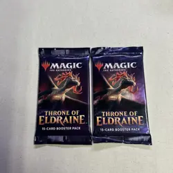 Magic The Gathering Throne Of Eldraine Booster Pack Factory Sealed MTG - Image 1