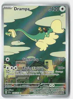 Drampa SV05: Temporal Forces 184/162 Pokemon Card Holo - Image 1
