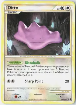 Ditto Triumphant 17/102 Pokemon Card - Image 1