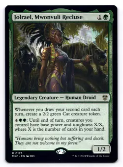 Jolrael, Mwonvuli Recluse NM Commander: Murders at Karlov Manor 0173 MTG Regular - Image 1