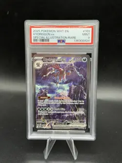 Pokemon TCG Hydreigon EX Sir White Flare Card 169/086 English Edition PSA 9 - Image 1
