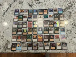Mtg Rare Lot x60 - Magic The Gathering Rare Card Lot Mtg Rares Hp-Damaged - Image 1