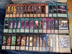 Yugioh 45 Card K9 Crystron Deck Core Sulfador Inclusion Lupis River Stormer - Image 1