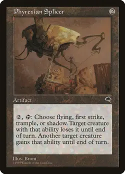 Tempest Phyrexian Splicer MTG Magic the Gathering NM - Image 1
