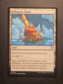 Reliquary Tower U Commander: Secrets of Strixhaven 0398 NM - Image 1