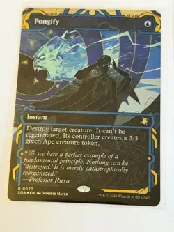 Pongify Borderless Secrets of Strixhaven Mystical Archive Foil 20 - Image 1